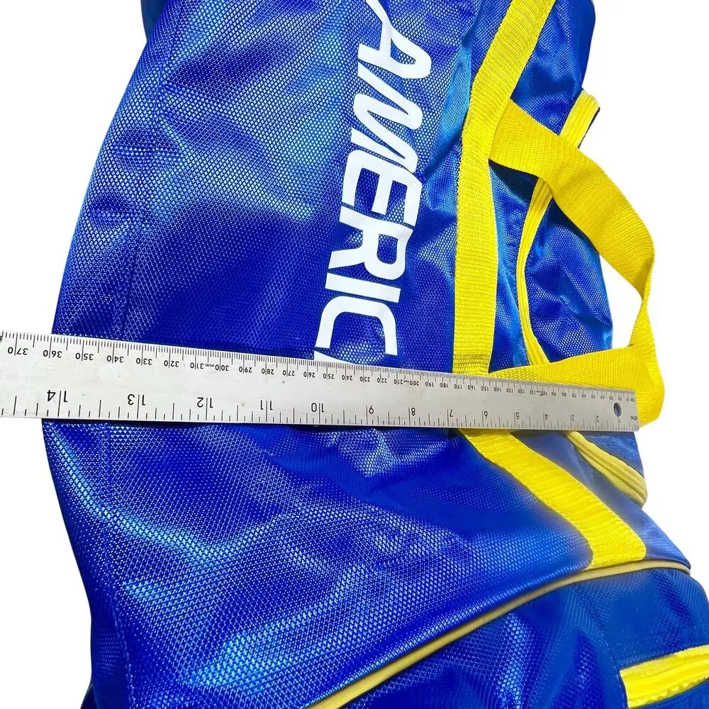 Club America Maleta Deportivo Soccer Duffle Bag Blue Large Gym Sport Travel Bag